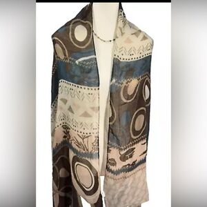 Women's Multipurpose Wrap  Beach Cover Ups Short Skirt Sheer Bikini Neck Warmer